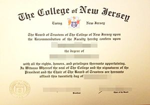 TCNJ degree-1