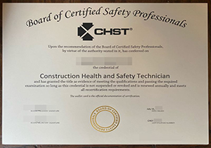 CHST Certificate-1