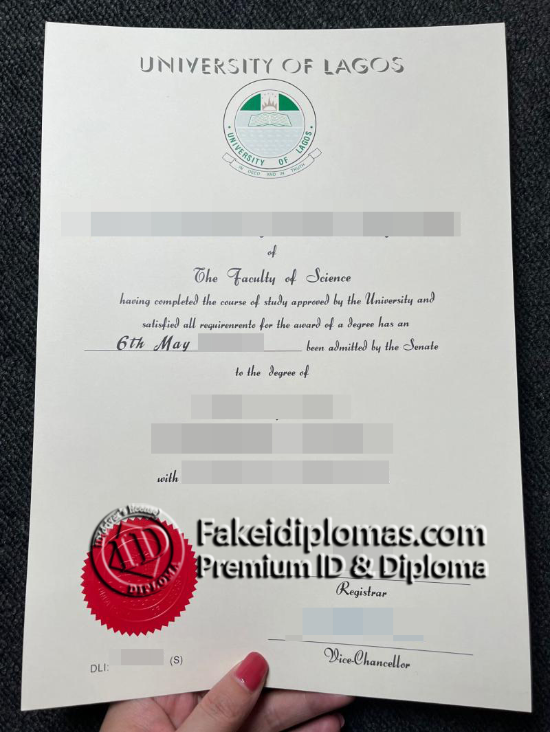 University of Lagos diploma