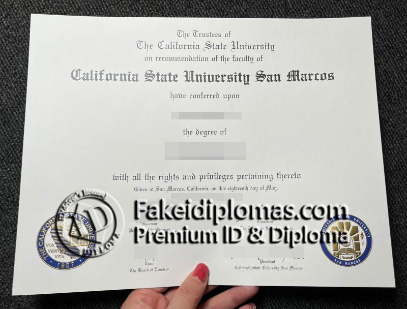 CSUSM business degree