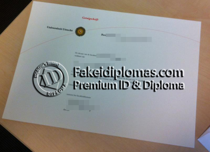 Utrecht University diploma