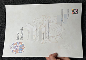 Brunel University diploma-1