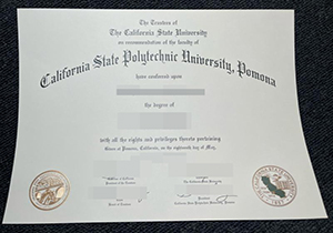 Cal Poly Pomona diploma-1