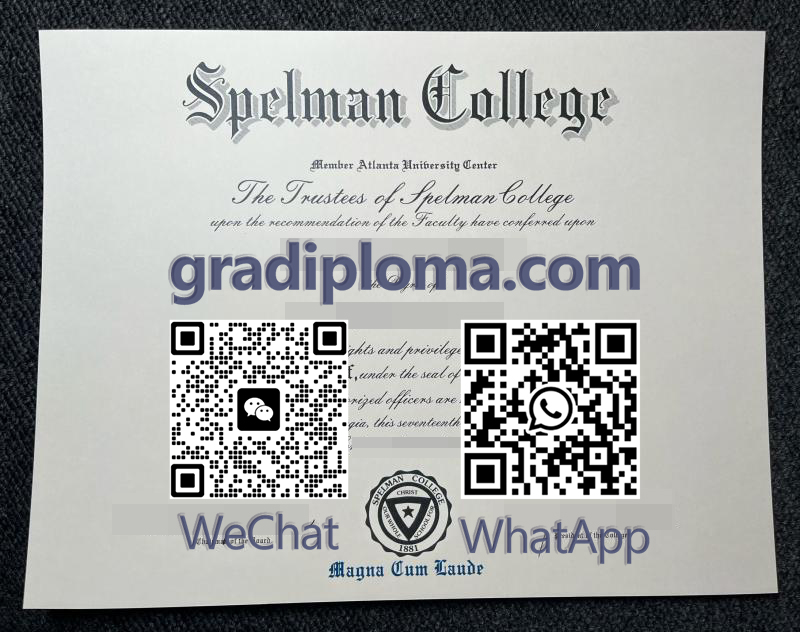 Spelman College diploma