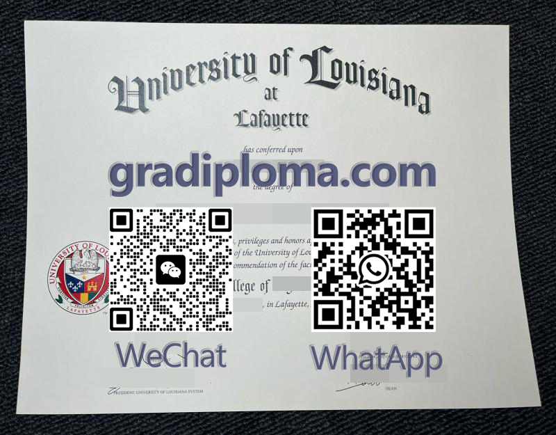 UL Lafayette diploma