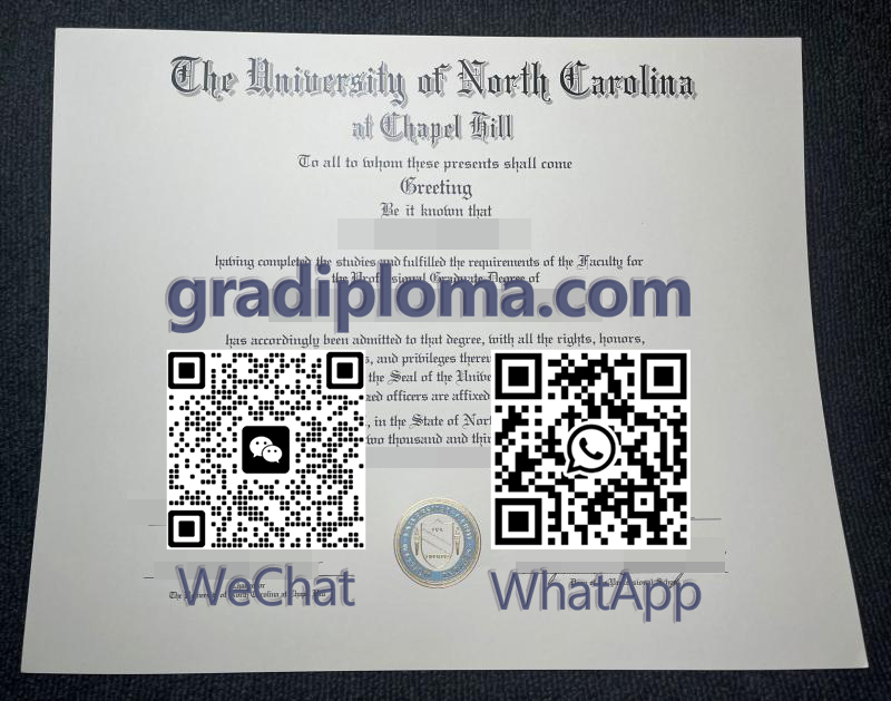 UNC diploma