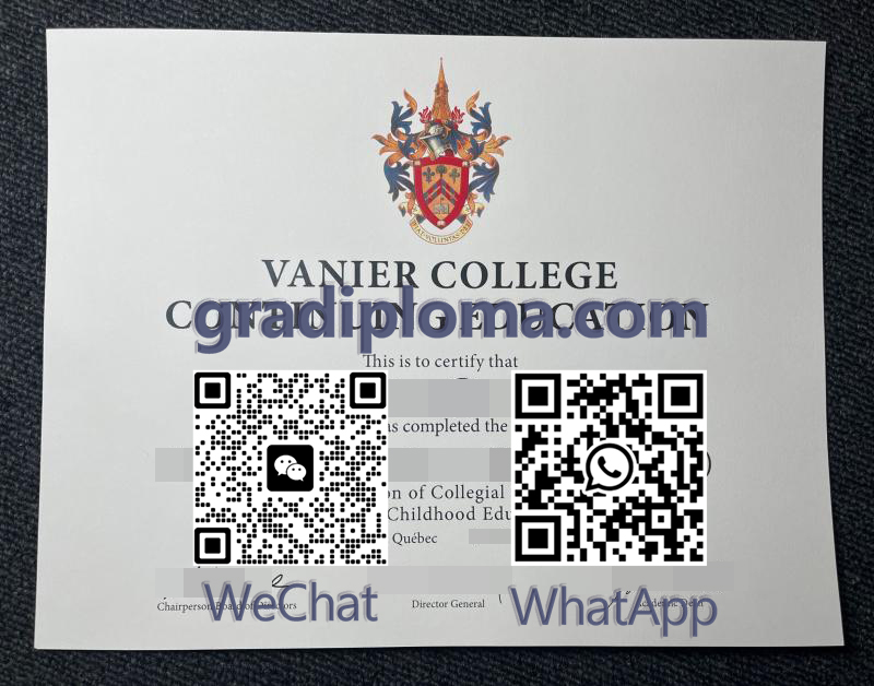 Vanier College diploma