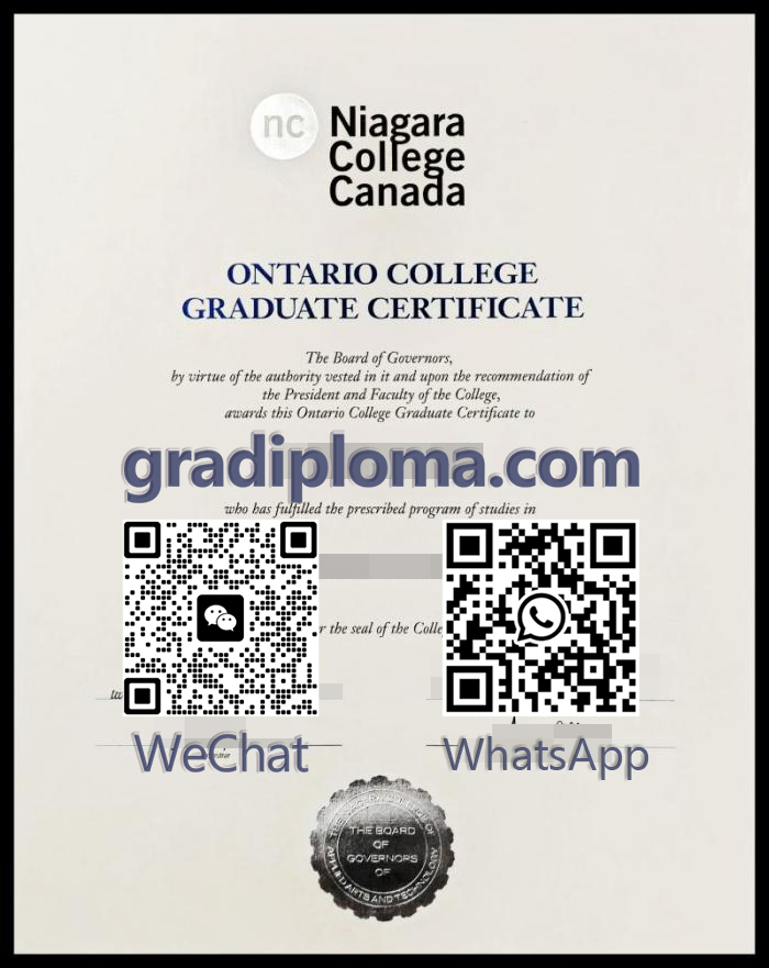 Niagara College Canada diploma