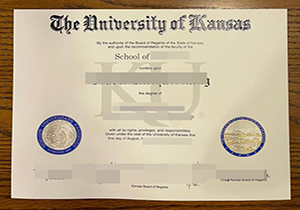 University of Kansas diploma copy