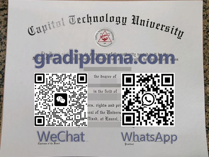 Capitol Technology University degree