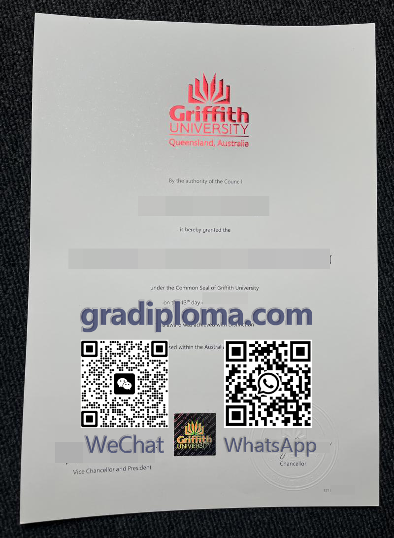 Griffith University diploma