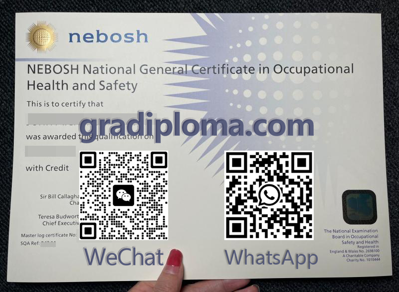 NEBOSH IGC Certificate