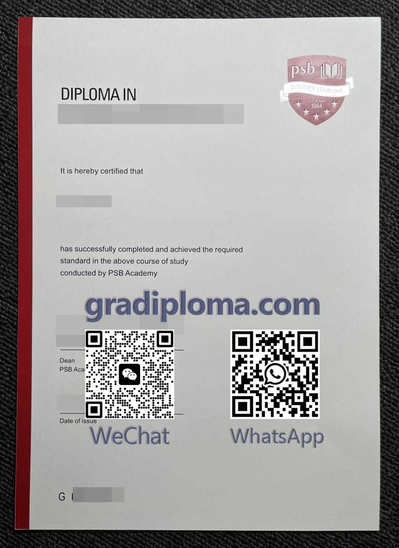 PSB Academy diploma