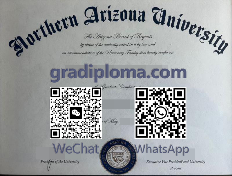Northern Arizona University diploma