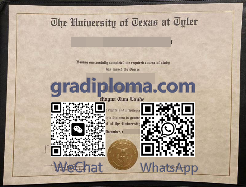 UT Tyler diploma