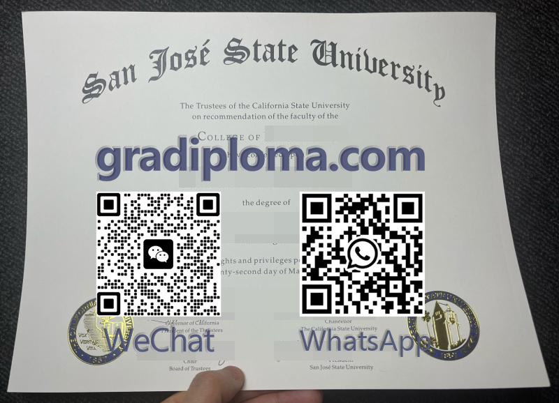SJSU degree