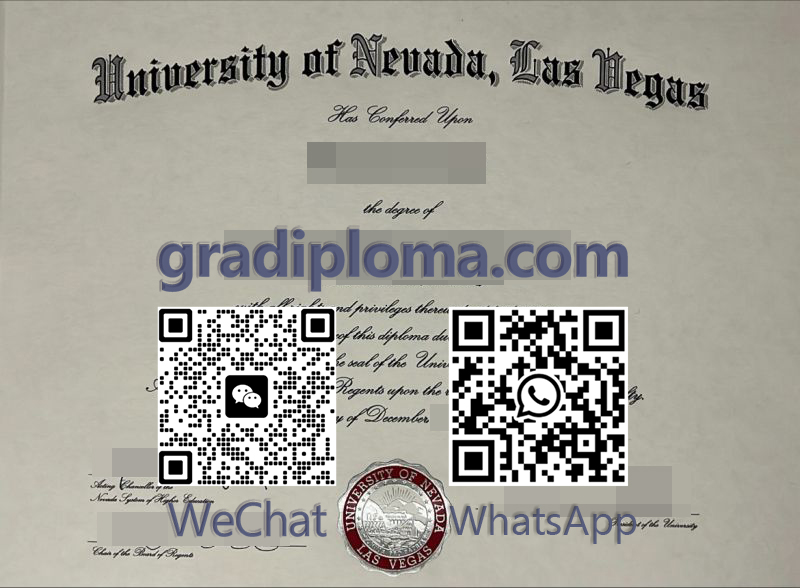 UNLV diploma