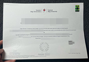 Istanbul Bilgi University diploma-1