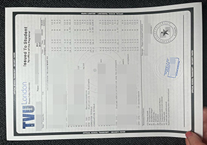 Thames Valley University transcript-1