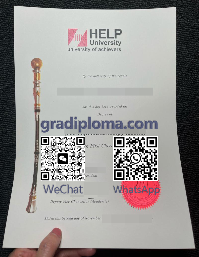 HELP University degree