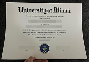 UMiami diploma-1