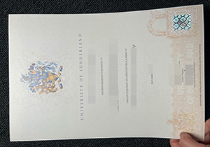 University of Sunderland diploma-1
