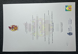 fake Cardiff Metropolitan University diploma-1