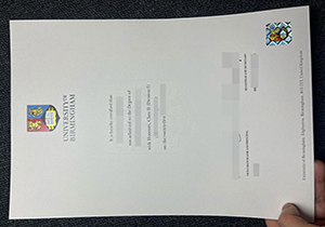 fake University of Birmingham diploma-1