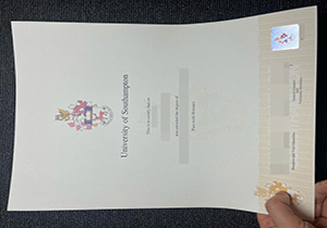 fake University of Southampton diploma-1