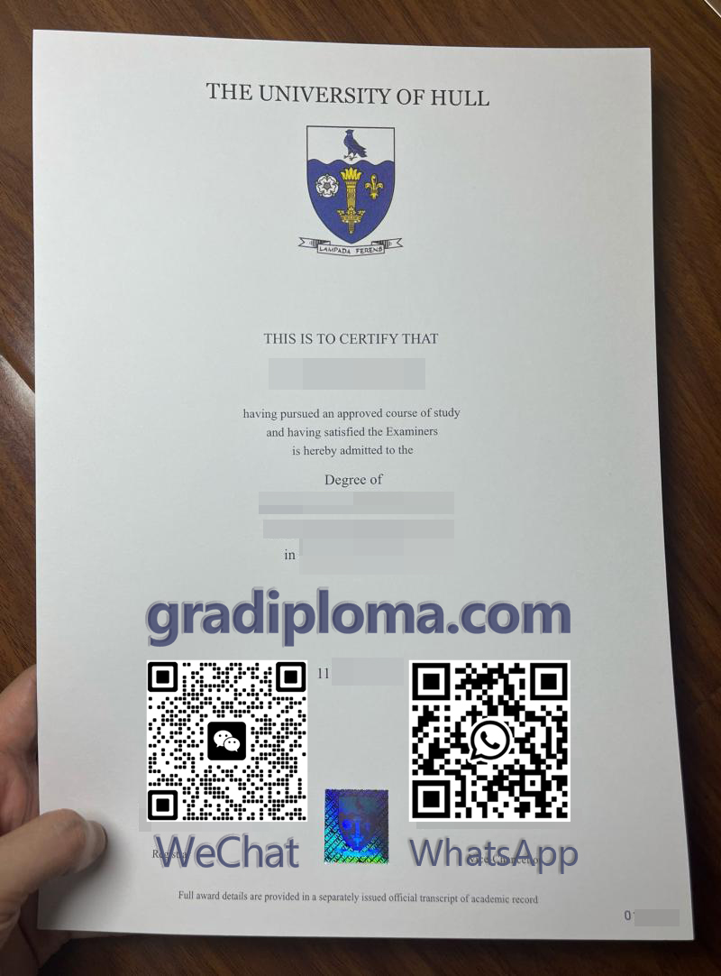 University of Hull diploma