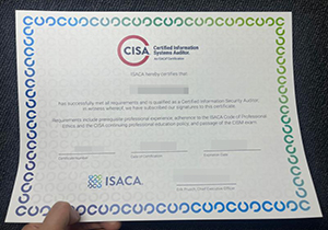 CISA Certificate-1