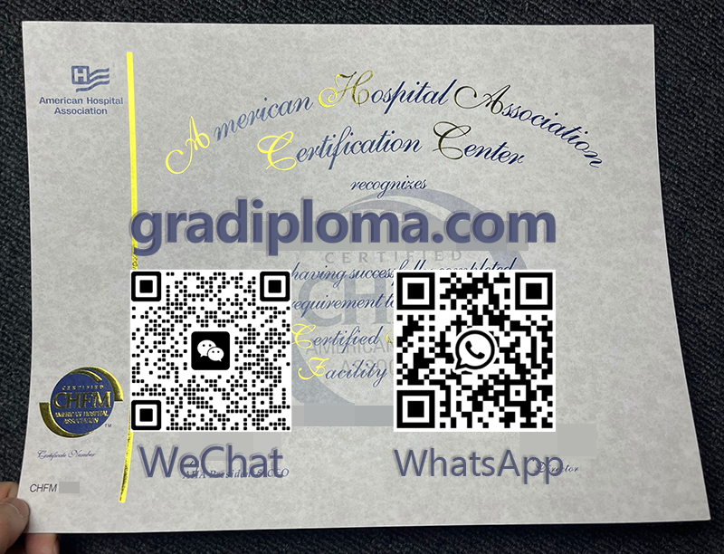 CHFM Certificate
