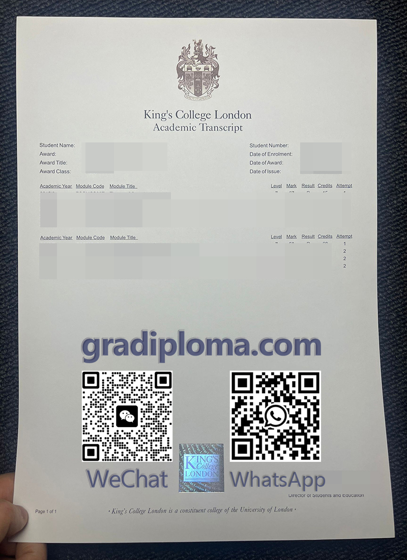 KCL transcript
