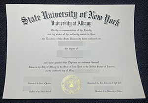 SUNY Albany diploma-1