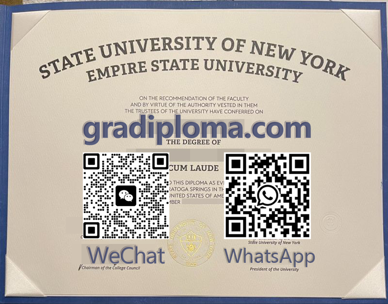 SUNY Empire State University diploma