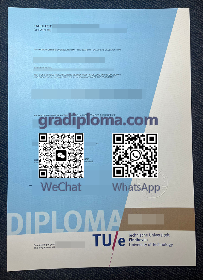 Technische Universiteit Eindhoven diploma