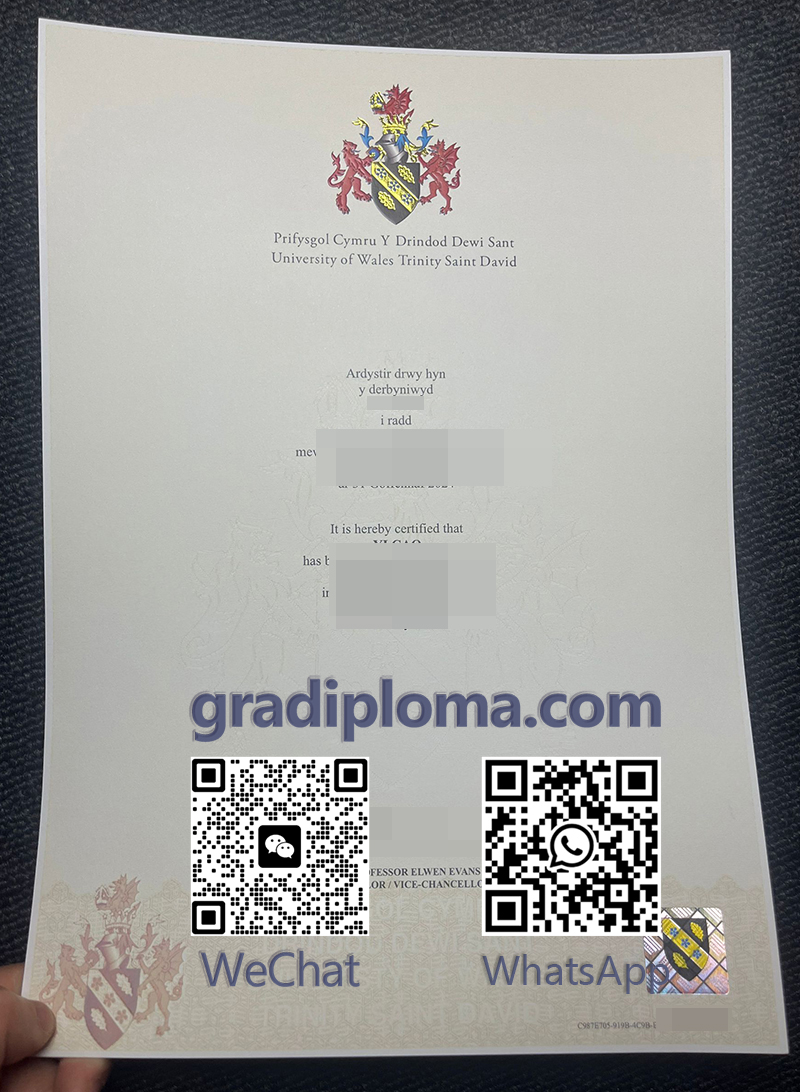 UWTSD diploma