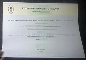 KU Leuven diploma-1
