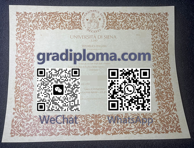 Università di Siena diploma