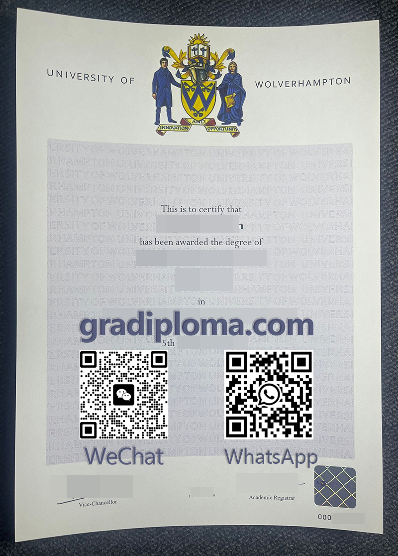 University of Wolverhampton degree