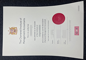 fake CIMA Certificate-1