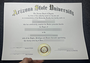 Arizona State University degree-1
