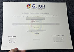 Glion Institute of Higher Education diploma-1