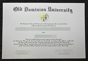 Old Dominion University diploma-1