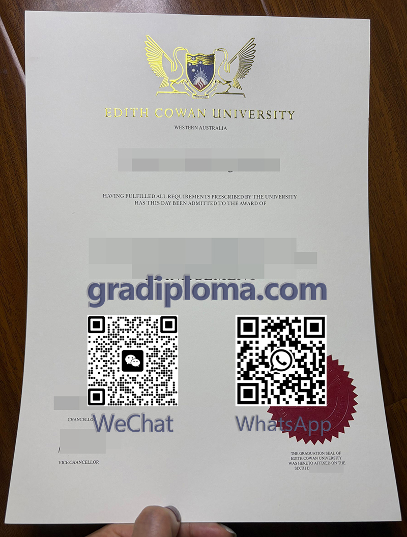 Edith Cowan University degree