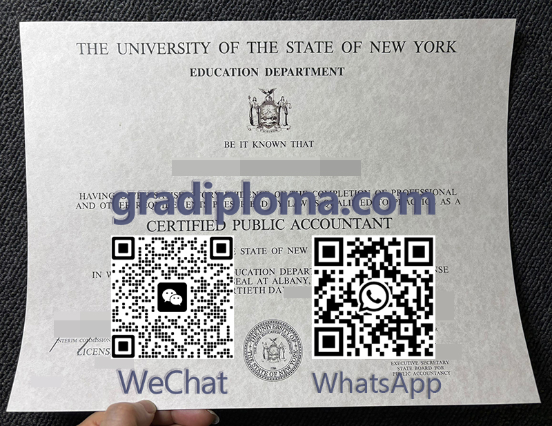 New York CPA Certificate