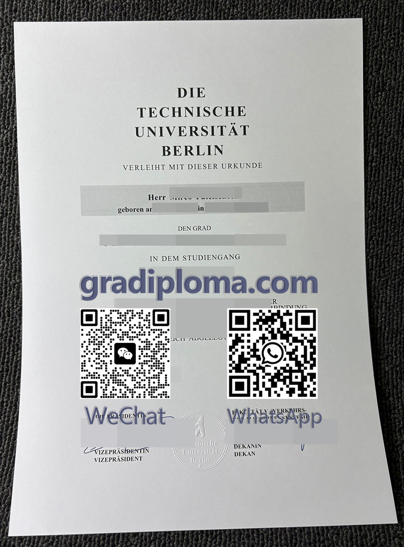 TU Berlin degree