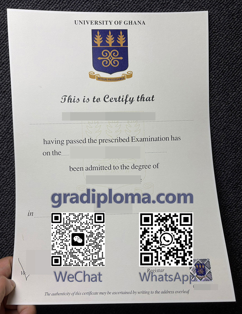 University of Ghana diploma