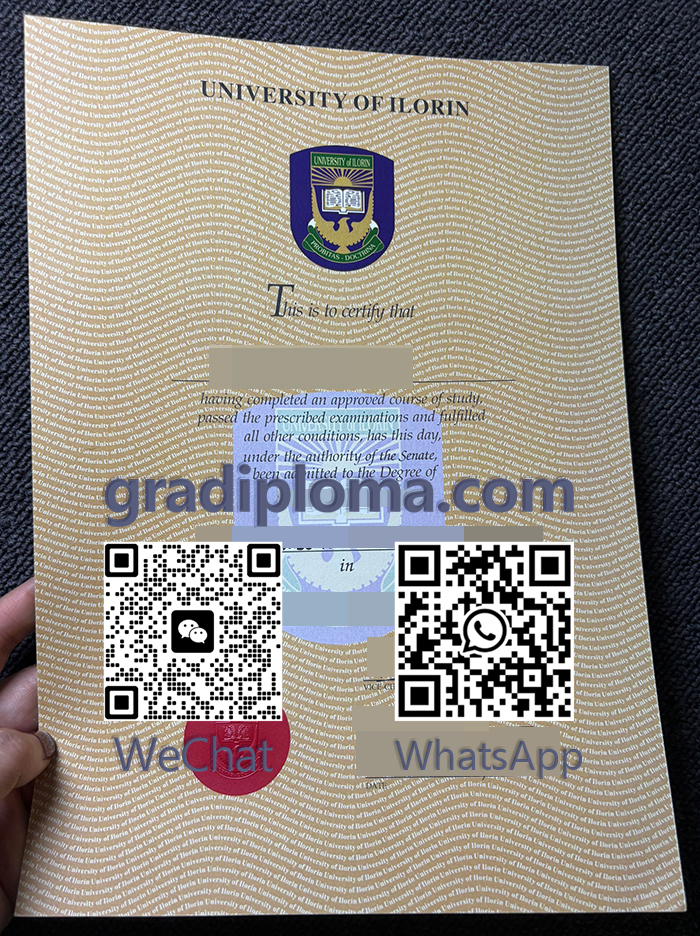 University of Ilorin diploma