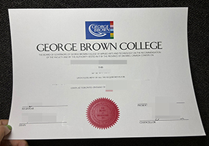 George Brown College diploma-1
